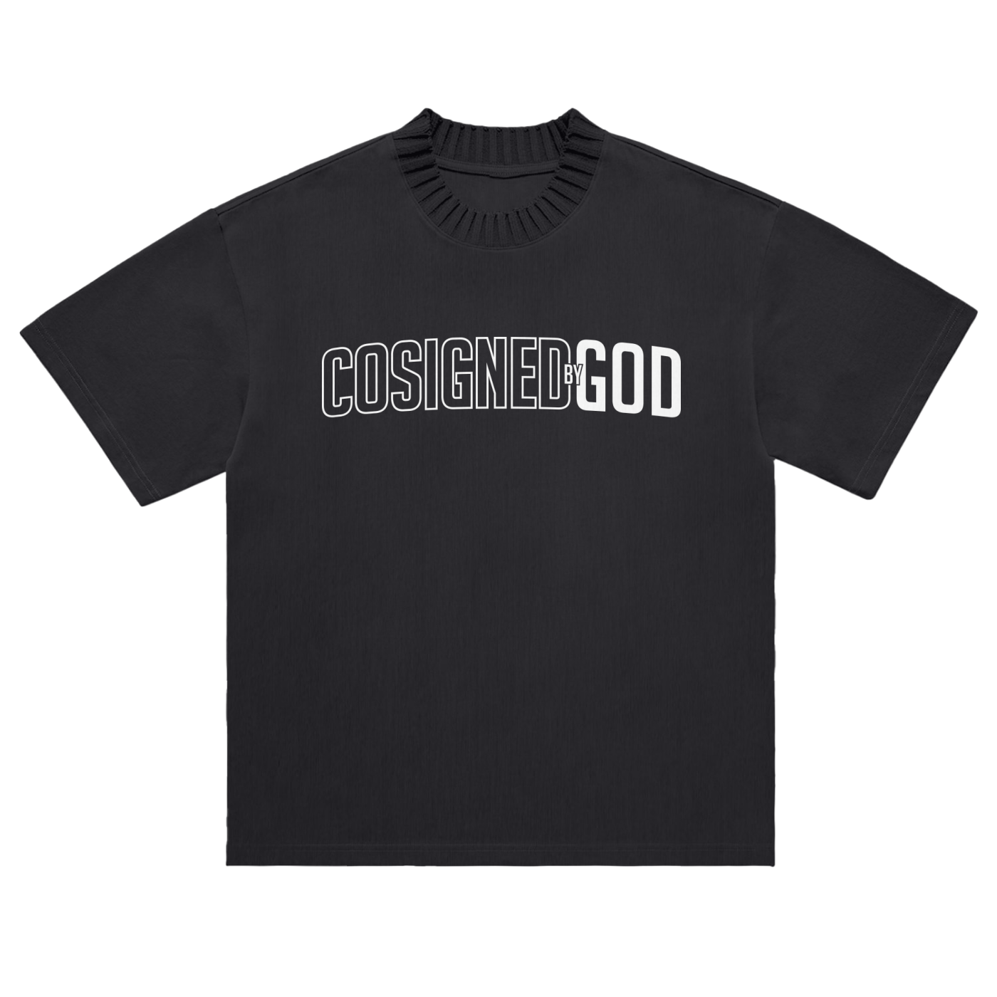 Heavyweight Knitted Round Neck T-Shirt