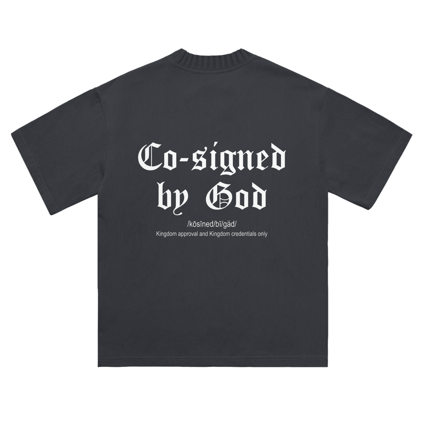 Heavyweight Knitted Round Neck T-Shirt