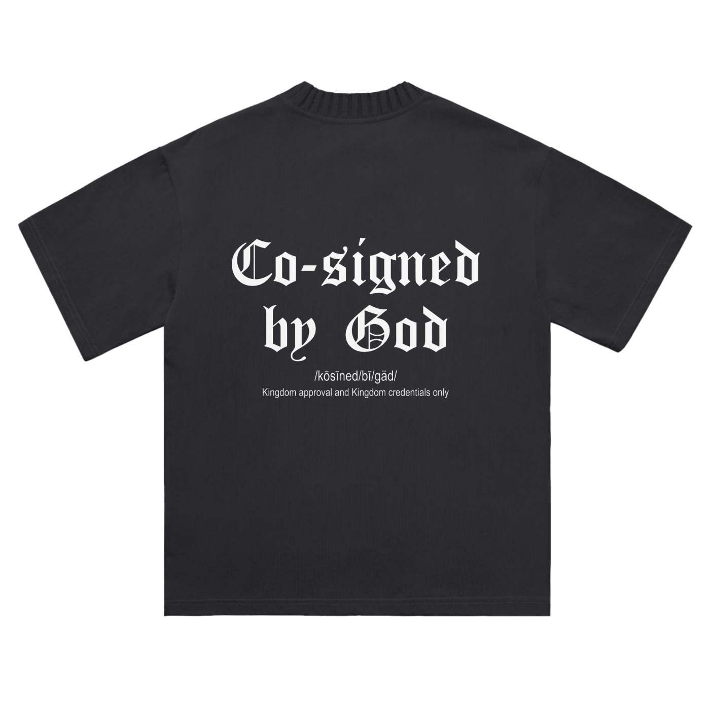 Heavyweight Knitted Round Neck T-Shirt